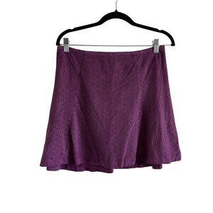 Express Purple Mini Skirt